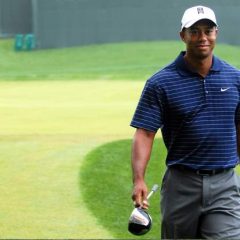 Golfer Tiger Woods